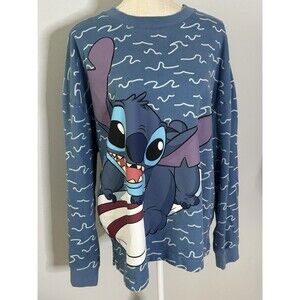 Disney Stitch Celebration Crew Spirit Jersey Walt Disney World Adult XL